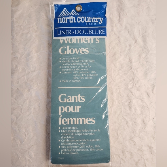 Eatons Silver Camping Gloves Liners - Picture 3 of 6